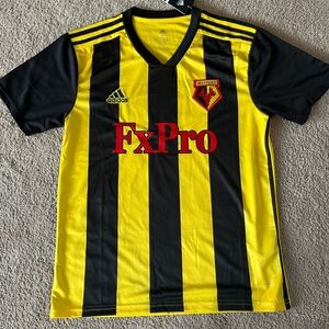 NEW ADIDAS WATFORD Soccer Jersey ~ Size Medium ~ EFL Championship England